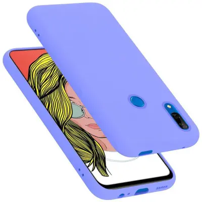 CADORABO Ohišje, združljiv s Huawei v tekoči svetlobi vijolični - zaščitni pokrov iz fleksibilnega silikona TPU