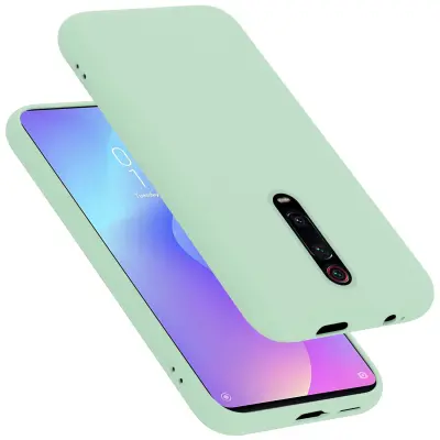 CADORABO Ohišje, združljiv s Xiaomi v tekoči svetlo zeleni barvi - zaščitni pokrov iz fleksibilnega silikona TPU