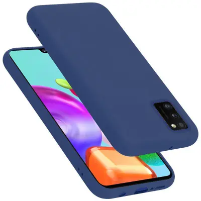 Cadorabo Case, združljiv s Samsungom v tekoči modro - zaščitni pokrov, narejen iz fleksibilnega silikona TPU