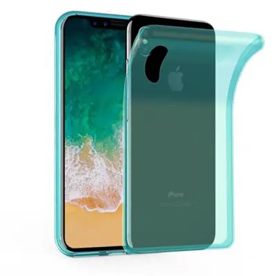 Cadorabo Case, združljiv z Apple v prozornem modrem - zaščitnem pokrovu, narejen iz fleksibilnega silikona TPU