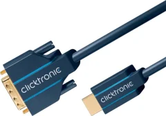 Clicktronic HDMI/DVI-ADAPTERKABEL 70340