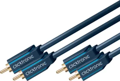 Clicktronic Stereo-Audiokabel 70379