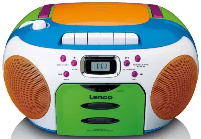 Lenco Radio/CD/Kassetten-Player SCD-971