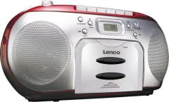 Lenco Radio/CD/Kassetten-Player SCD-420 Red