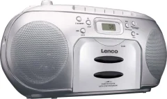 Lenco Radio/CD/Kassetten-Player SCD-420 Silver