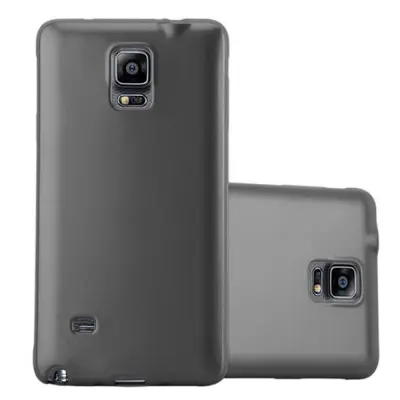 Cadorabo Case, združljiv s Samsungom v kovinsko sivi - zaščitni pokrov iz fleksibilnega silikona TPU