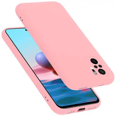 Cadorabo Case, združljiv s Xiaomi v tekoči roza barvi - zaščitni pokrov iz fleksibilnega silikona TPU