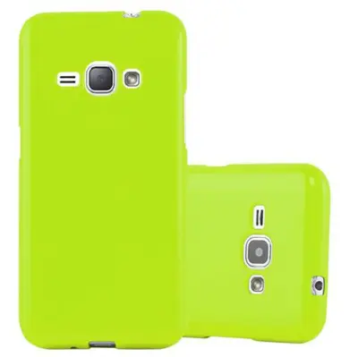 CADORABO Ohišje, združljiv s Samsungom v Jelly Green - Zaščitni pokrov, narejen iz fleksibilnega silikona TPU