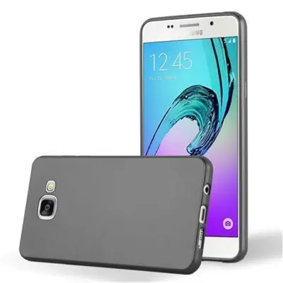 Cadorabo Case, združljiv s Samsungom v kovinsko sivi - zaščitni pokrov iz fleksibilnega silikona TPU