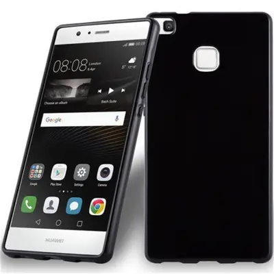 Cadorabo Case, združljiv s Huawei v črni barvi - zaščitni pokrov iz fleksibilnega silikona TPU