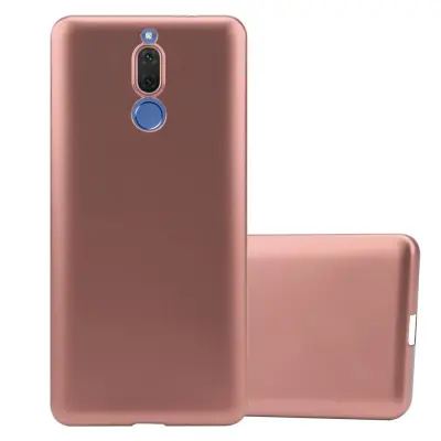 CADORABO primera, združljiv s Huawei v kovinski rosă ‰ Gold - zaščitni pokrov, narejen iz fleksibilnega silikona TPU