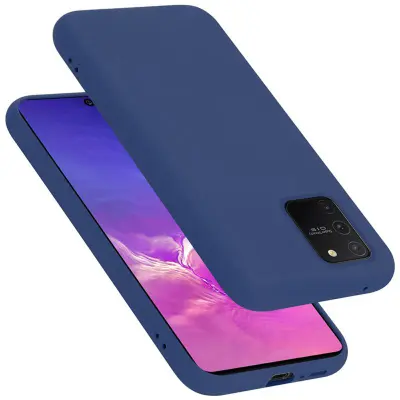 Cadorabo Case, združljiv s Samsungom v tekoči modro - zaščitni pokrov, narejen iz fleksibilnega silikona TPU