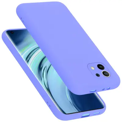 CADORABO Ohišje, združljiv s Xiaomi v tekoči svetlobi vijoličen - zaščitni pokrov iz fleksibilnega silikona TPU