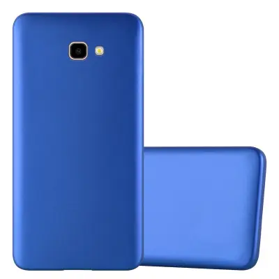 Cadorabo Case, združljiv s Samsungom v kovinsko modri - zaščitni pokrov, narejen iz fleksibilnega silikona TPU
