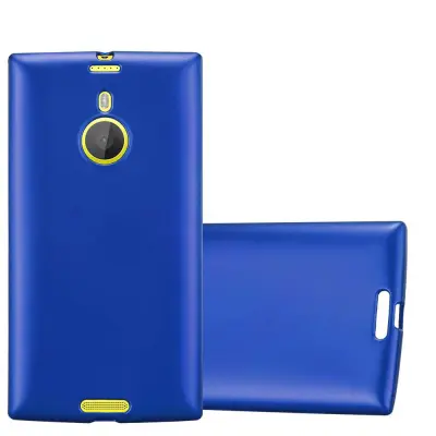 Cadorabo Case, združljiv z Nokia v kovinsko modri - zaščitni pokrov, narejen iz fleksibilnega silikona TPU