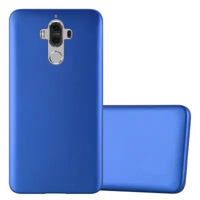 Cadorabo Case, združljiv s Huawei v kovinsko modri barvi - zaščitni pokrov iz fleksibilnega silikona TPU