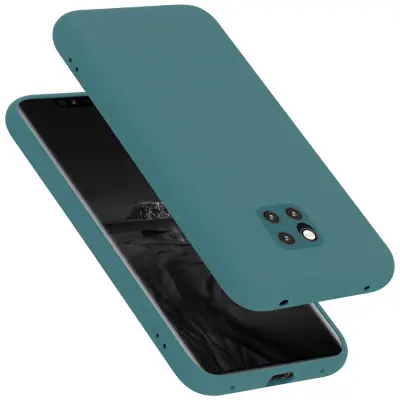 CADORABO Ohišje, združljiv s Huawei v tekoči zeleni barvi - zaščitni pokrov iz fleksibilnega silikona TPU
