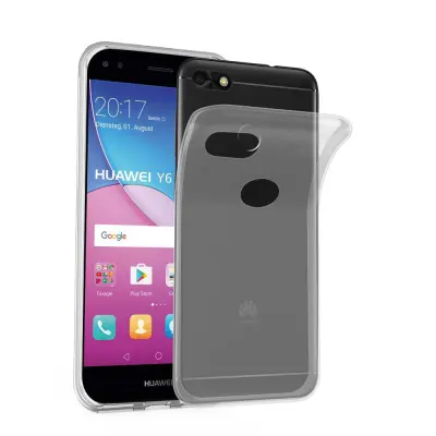 Cadorabo Case, združljiv s Huawei v popolnoma prozorni - zaščitni pokrov, narejen iz fleksibilnega silikona TPU