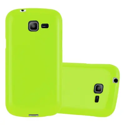 CADORABO Ohišje, združljiv s Samsungom v Jelly Green - Zaščitni pokrov, narejen iz fleksibilnega silikona TPU