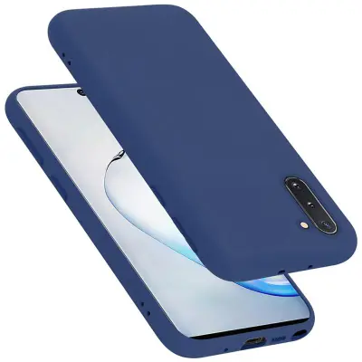 Cadorabo Case, združljiv s Samsungom v tekoči modro - zaščitni pokrov, narejen iz fleksibilnega silikona TPU