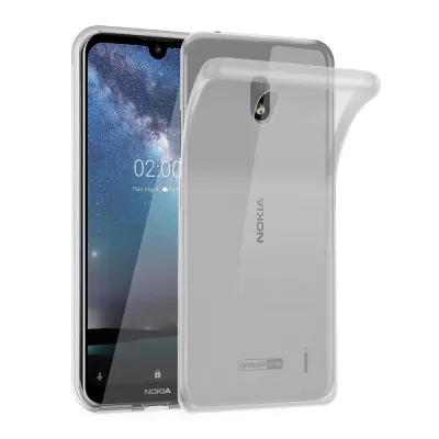 Cadorabo Case, združljiv z Nokia v popolnoma prozorni - zaščitni pokrov, narejen iz fleksibilnega silikona TPU
