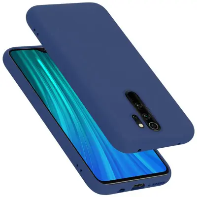 CADORABO Ohišje, združljiv s Xiaomi v tekoči modri barvi - zaščitni pokrov iz fleksibilnega silikona TPU