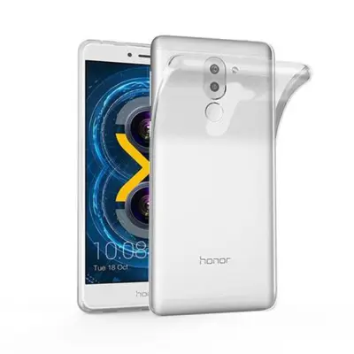 Cadorabo Case, združljiv s Huawei v popolnoma prozorni - zaščitni pokrov, narejen iz fleksibilnega silikona TPU