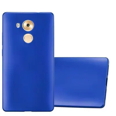 Cadorabo Case, združljiv s Huawei v kovinsko modri barvi - zaščitni pokrov iz fleksibilnega silikona TPU