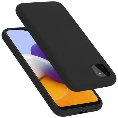 Cadorabo Case, združljiv s Samsungom v tekoči črni barvi - zaščitni pokrov iz fleksibilnega silikona TPU