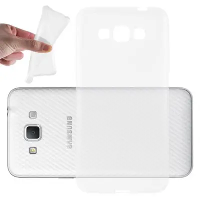 Cadorabo Case, združljiv s Samsungom v popolnoma prozornem - zaščitnem pokrovu, narejen iz fleksibilnega silikona TPU