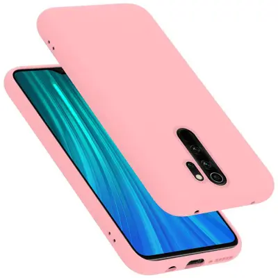 Cadorabo Case, združljiv s Xiaomi v tekoči roza barvi - zaščitni pokrov iz fleksibilnega silikona TPU