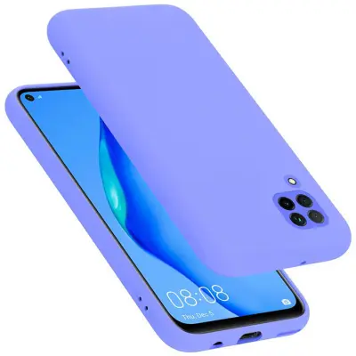 CADORABO Ohišje, združljiv s Huawei v tekoči svetlobi vijolični - zaščitni pokrov iz fleksibilnega silikona TPU