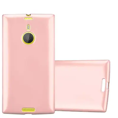 CADORABO primera, združljiv z Nokia v kovinski rosă ‰ Gold - zaščitni pokrov iz fleksibilnega silikona TPU