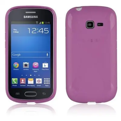 Cadorabo Case, združljiv s Samsungom v pastelni vijolični barvi - zaščitni pokrov iz fleksibilnega silikona TPU