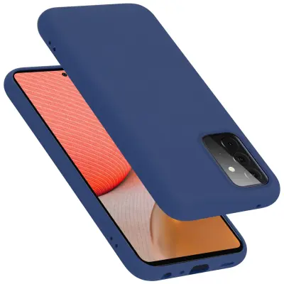 Cadorabo Case, združljiv s Samsungom v tekoči modro - zaščitni pokrov, narejen iz fleksibilnega silikona TPU
