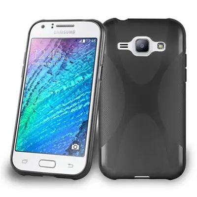 CADORABO Ohišje, združljiv s Samsungom v oksidnem črni barvi - zaščitni pokrov iz fleksibilnega silikona TPU