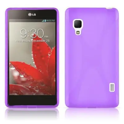 Cadorabo Case, združljiv z LG v pastelni vijolični barvi - zaščitni pokrov iz fleksibilnega silikona TPU