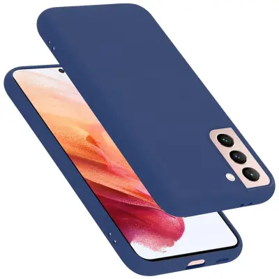 Cadorabo Case, združljiv s Samsungom v tekoči modro - zaščitni pokrov, narejen iz fleksibilnega silikona TPU