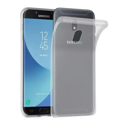 Cadorabo Case, združljiv s Samsungom v popolnoma prozornem - zaščitnem pokrovu, narejen iz fleksibilnega silikona TPU