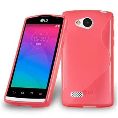 Cadorabo Case, združljiv z LG v Candy Apple Red - Zaščitni pokrov iz fleksibilnega silikona TPU