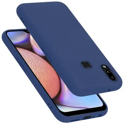 Cadorabo Case, združljiv s Samsungom v tekoči modro - zaščitni pokrov, narejen iz fleksibilnega silikona TPU