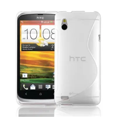 CADORABO Ohišje, združljiv s HTC v Sneguljčici - Zaščitni pokrov iz fleksibilnega silikona TPU