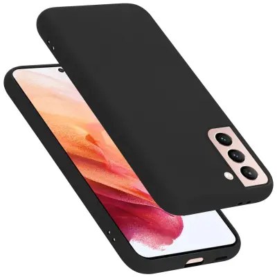 Cadorabo Case, združljiv s Samsungom v tekoči črni barvi - zaščitni pokrov iz fleksibilnega silikona TPU