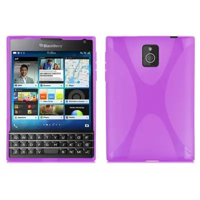 Cadorabo Case, združljiv z BlackBerry v pastelni vijolični barvi - zaščitni pokrov iz fleksibilnega silikona TPU