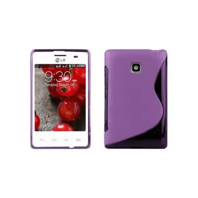 Cadorabo Case, združljiv z LG v pastelni vijolični barvi - zaščitni pokrov iz fleksibilnega silikona TPU