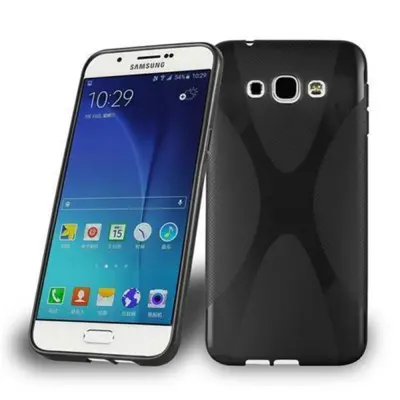 CADORABO Ohišje, združljiv s Samsungom v oksidnem črni barvi - zaščitni pokrov iz fleksibilnega silikona TPU