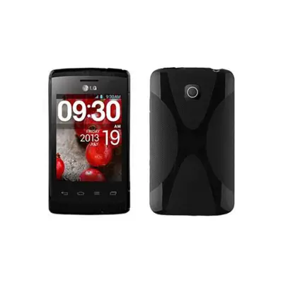 CADORABO Ohišje, združljiv z LG v oksidnem črni barvi - zaščitni pokrov iz fleksibilnega silikona TPU