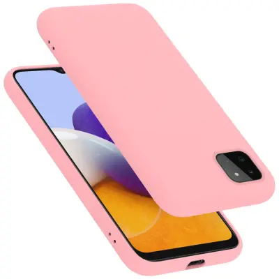 Ohišje Cadorabo, združljiv s Samsungom v tekoči roza barvi - zaščitni pokrov iz fleksibilnega silikona TPU