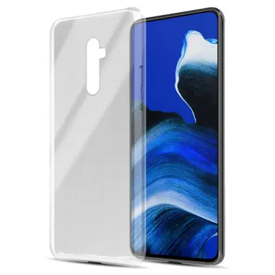 Primer Cadorabo, združljiv z OPPO v popolnoma prozornem - zaščitnem pokrovu, narejen iz fleksibilnega silikona TPU