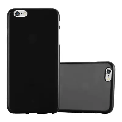 CADORABO Ohišje, združljiv z Apple v Jelly Black - Zaščitni pokrov iz fleksibilnega silikona TPU